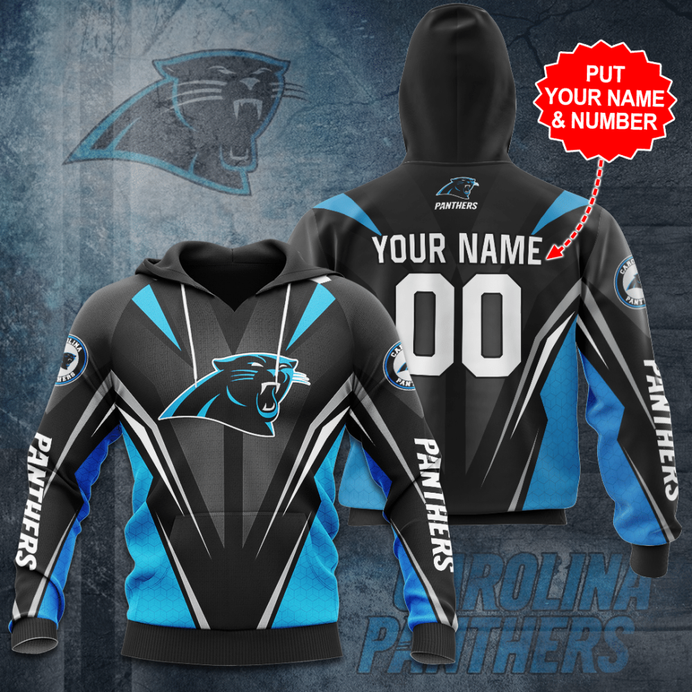 Personalized Carolina Panthers 3D   Hoodie, Best Gift For Men And Women