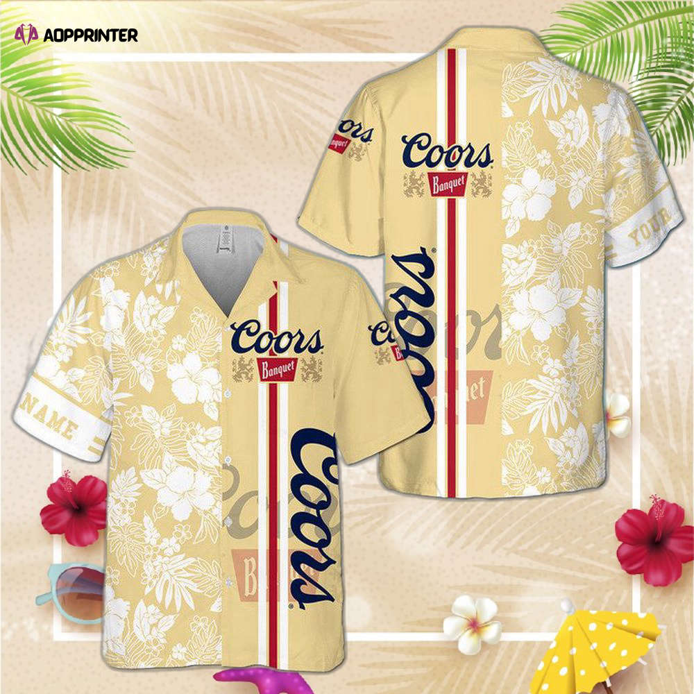 Personalized Coors Banquet Hawaiian Shirt For Men Women