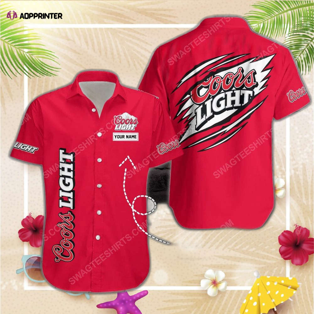 Personalized Coors Light Hawaiian Shirt For Men Women