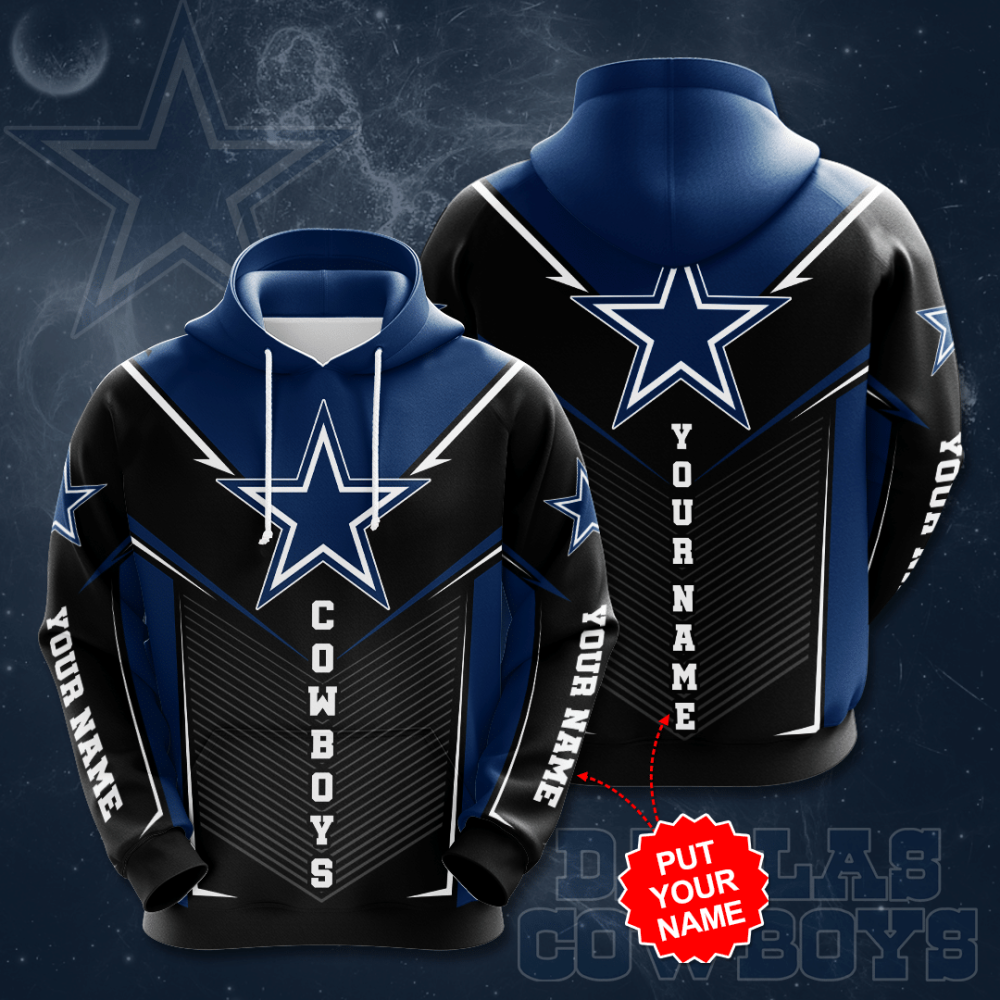 Personalized Dallas Cowboys 3D   Hoodie, Best Gift For Men And Women