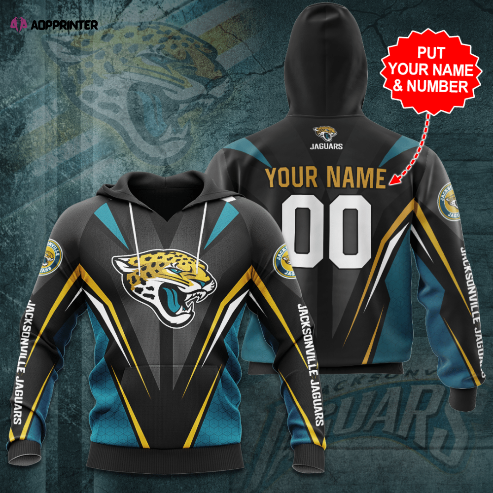 Personalized Jacksonville Jaguars 3D Hoodie, Gift For Men And Women