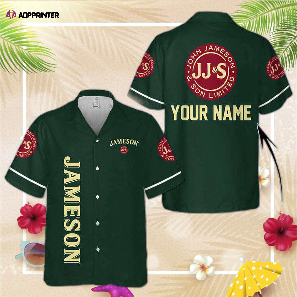 Personalized Jameson Irish Whiskey Hawaiian Shirt For Men And Women