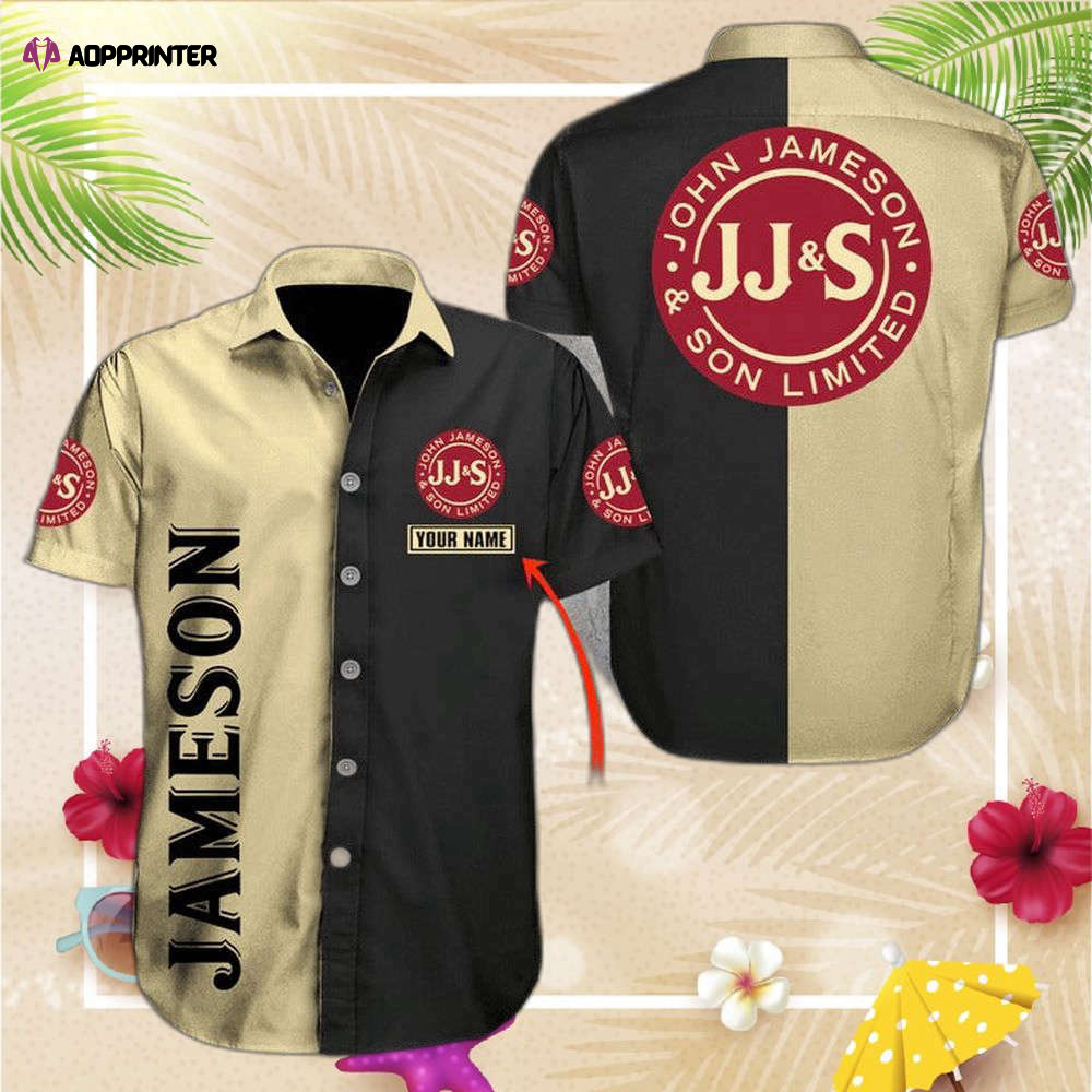 Personalized Basic Printed Jameson Hawaiian Shirt For Men And Women