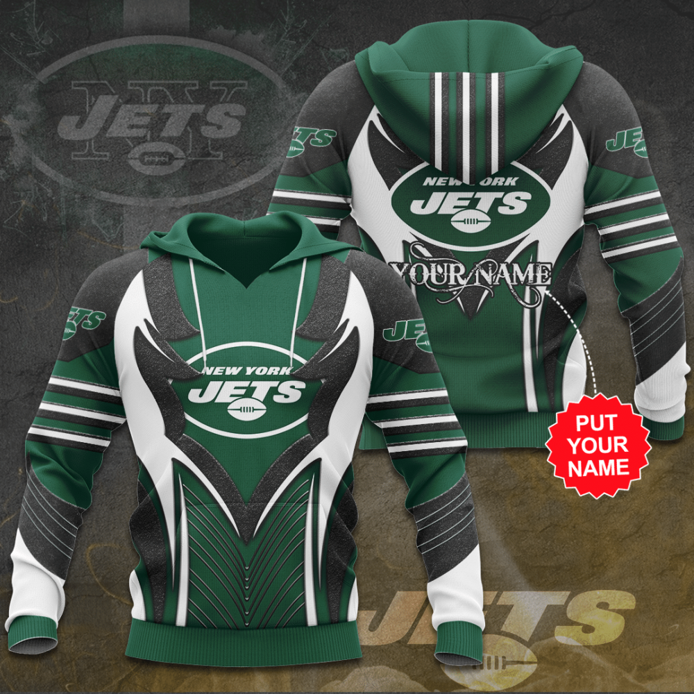 Personalized New York Jets 3D Hoodie, Best Gift For Men And Women