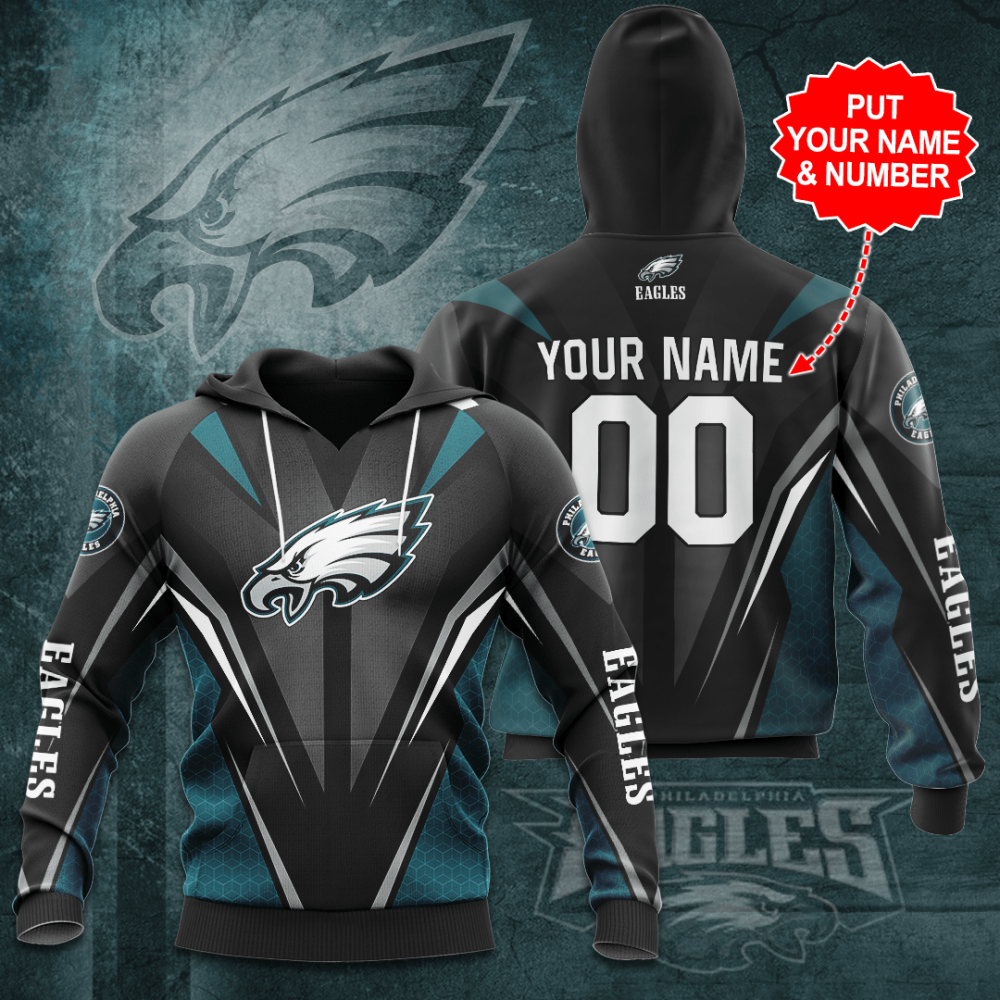 Personalized Philadelphia Eagles 3D Hoodie, Best Gift For Men And Women