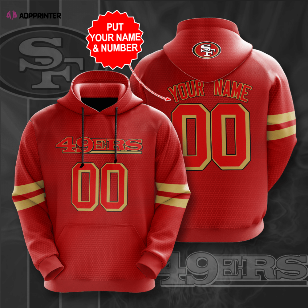 Personalized San Francisco 49ers 3D Hoodie, Best Gift For Men And Women