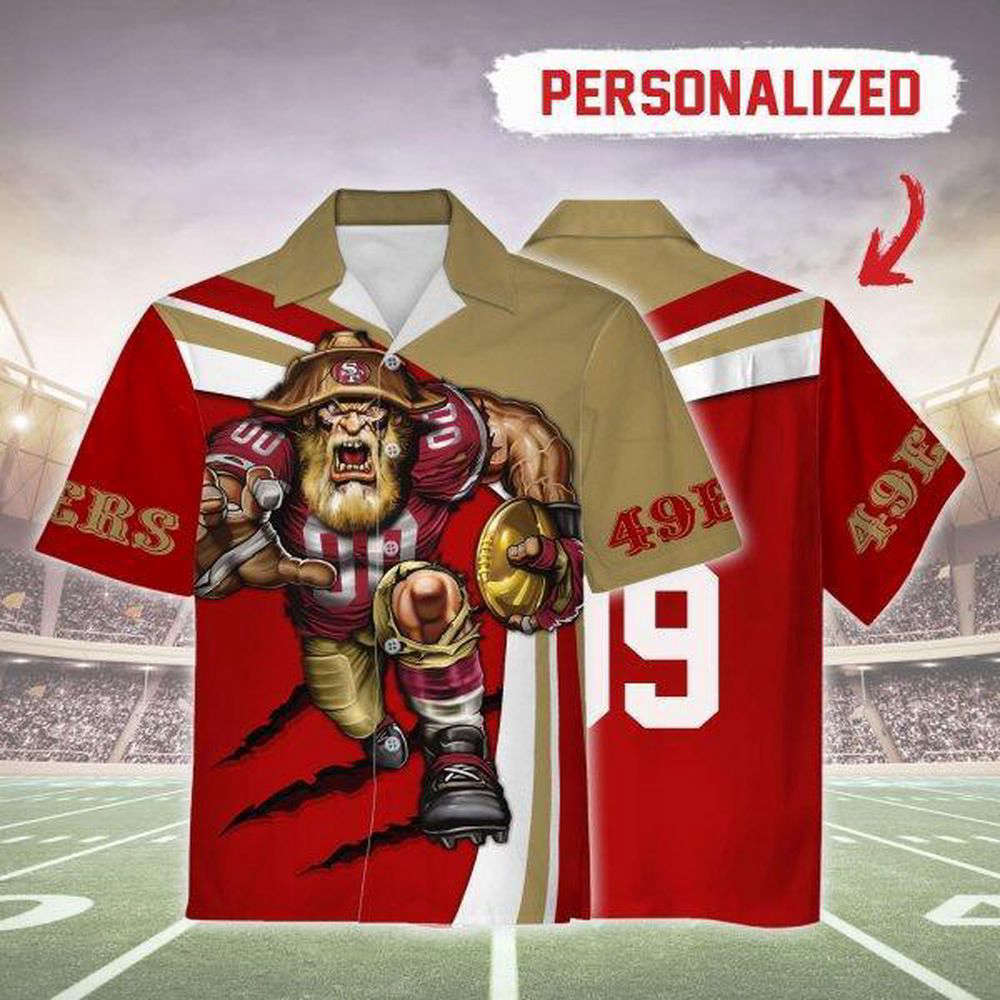 Personalized Unisex Hawaiian Shirt San Francisco 49Ers Football Team 3D Apparel For Men Women