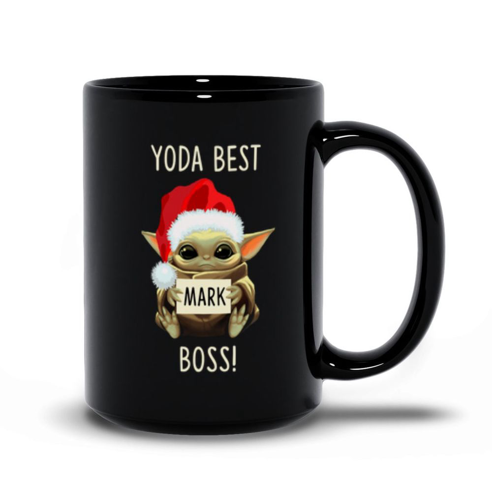 Personalized Yoda Best Boss Mug, Custom Boss , Baby Yoda 2024  Star Wars Fan Gift