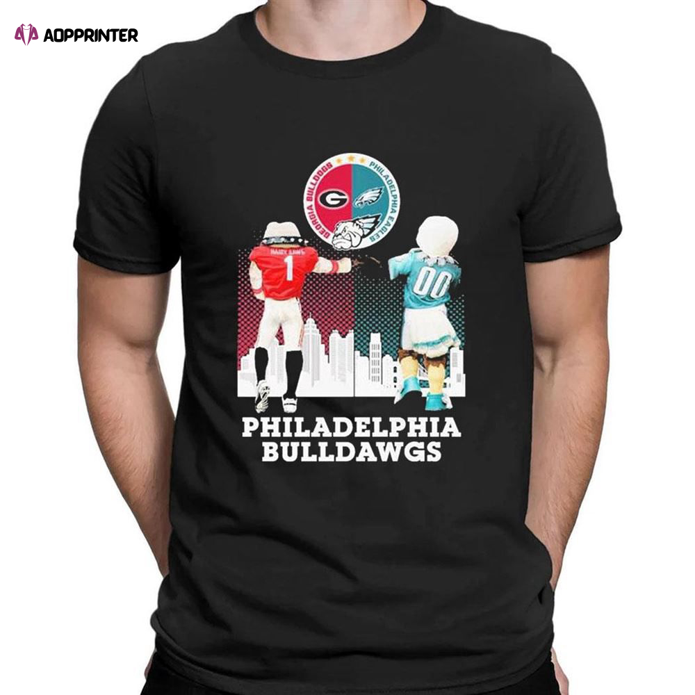 Philadelphia Bulldawgs Hairy Dawg And Swoop Eageoles T-shirt For Men Women