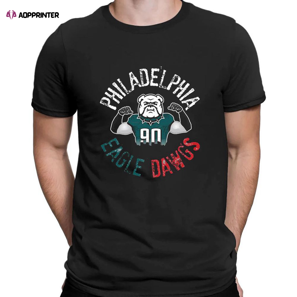 Philadelphia Eagle Dawgs Georgia Bulldogs And Philadelphia Eagles T-shirt For Fans