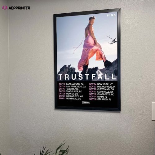 Pink – Trustfall 2023 tour Poster, Best Gift For Home Decorations