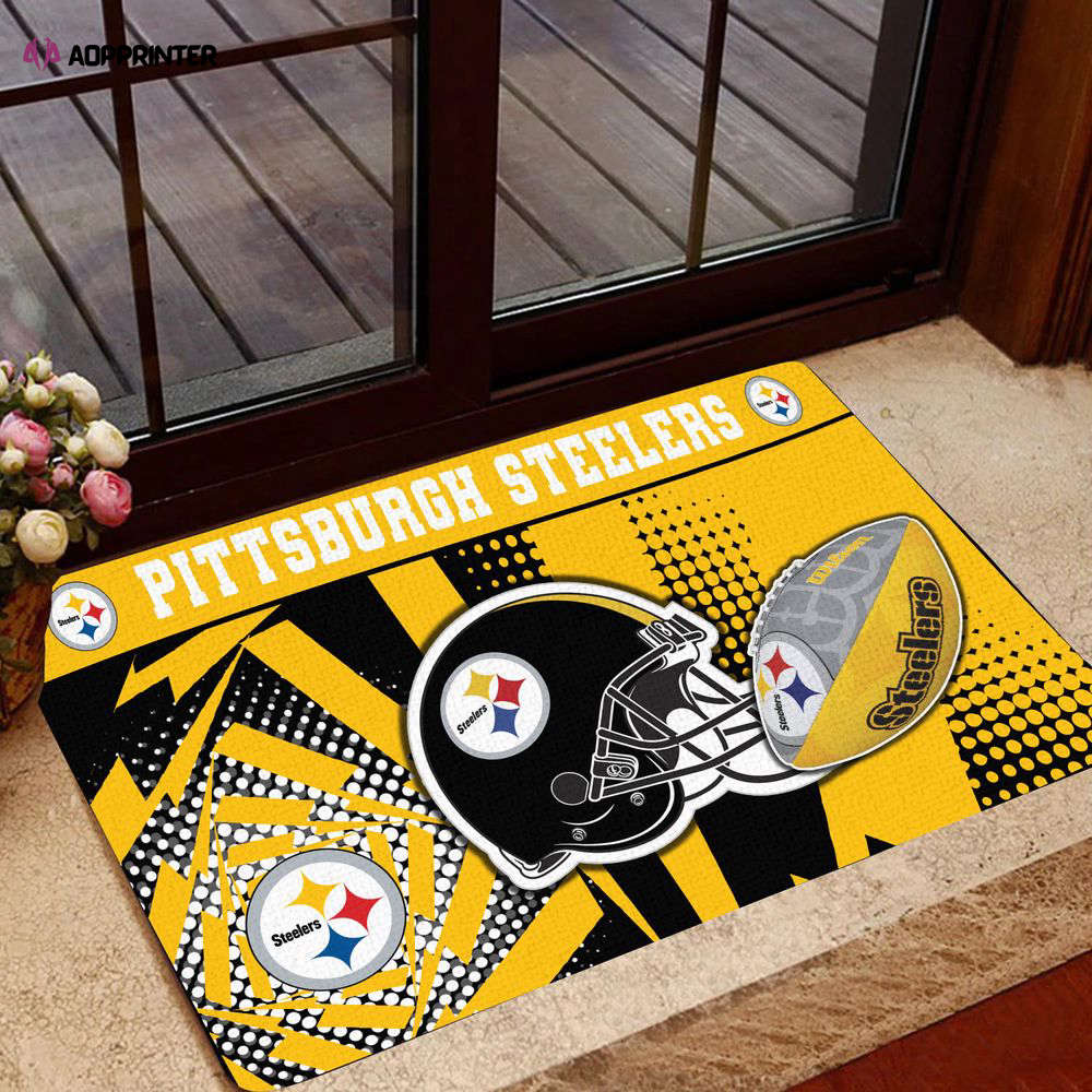 Pittsburgh Steelers Doormat, Gift For Home Decor