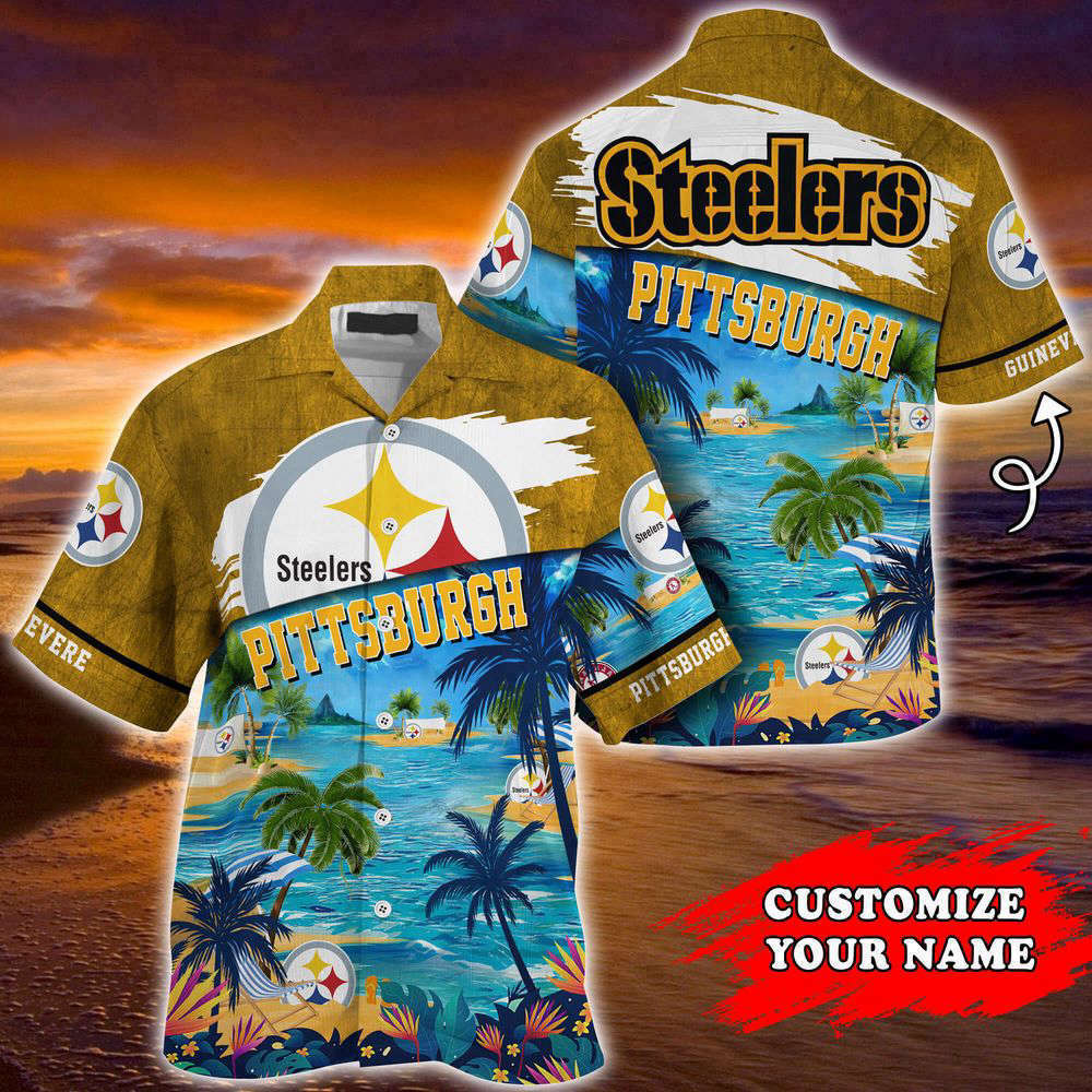 Pittsburgh Steelers NFL-Customized Summer Hawaii Shirt For Sports Fans