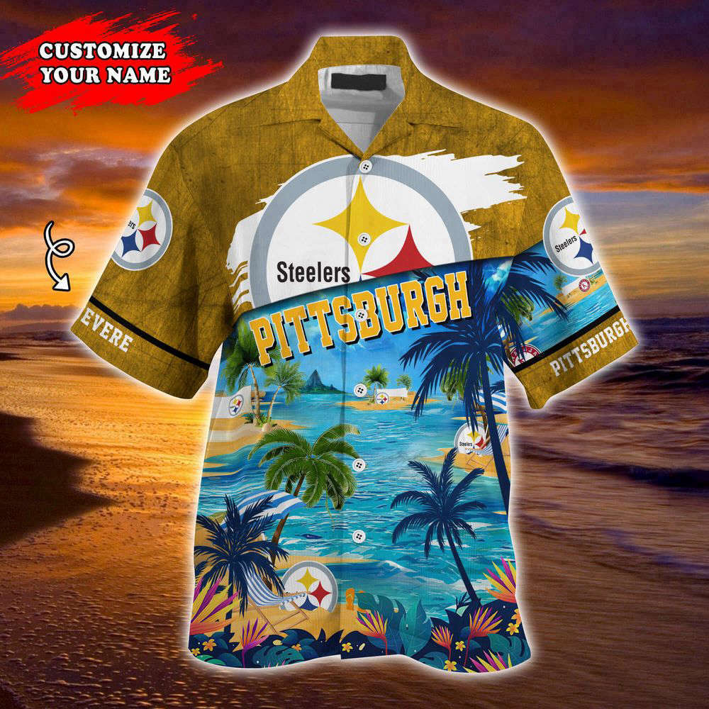 Pittsburgh Steelers NFL-Customized Summer Hawaii Shirt For Sports Fans