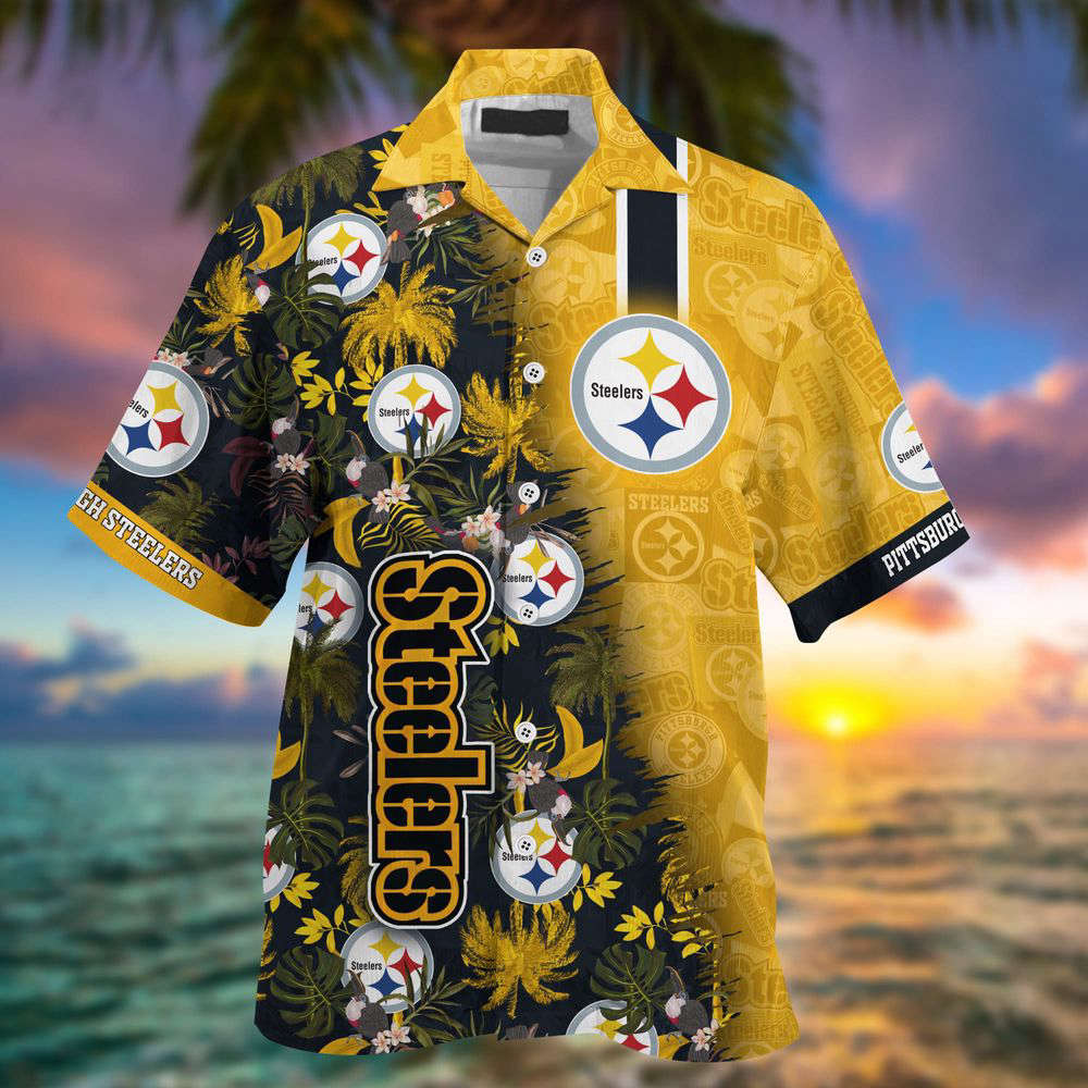 Pittsburgh Steelers NFL-Summer Hawaii Shirt And Shorts For Your Loved Ones