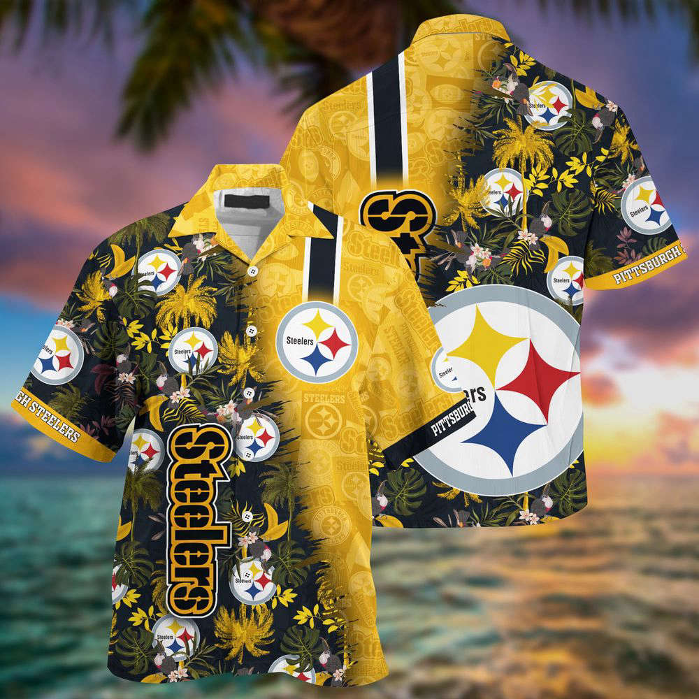 Pittsburgh Steelers NFL-Summer Hawaii Shirt And Shorts For Your Loved Ones