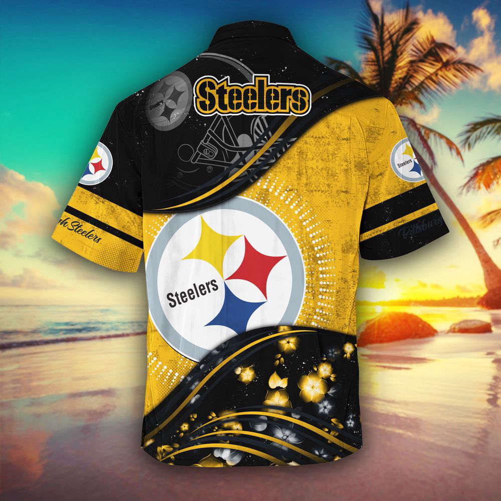 Mens Pittsburgh Pittsburgh Steelers Tropical Aloha Hawaiian