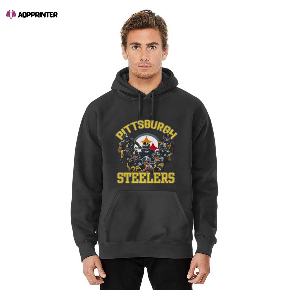 Pittsburgh Steelers Retro Vintage Hoodie, Gift For Men And Women