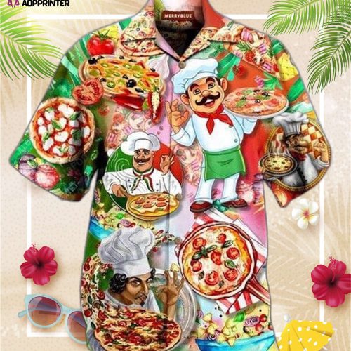 Pizza A Slice A Day Keeps The Sad Away Unisex Hawaiian Shirt, Gift For Men And Women