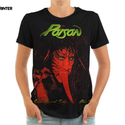 Poison  Music 3D Tshirt