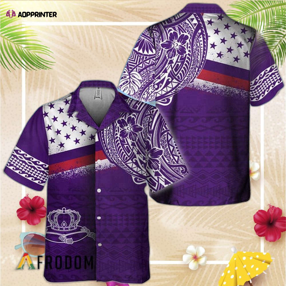 Crown Royal Chest Bone Hawaiian Shirt For Men Women