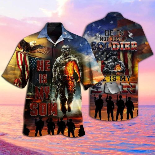 Proud Soldier Parents Hawaiian Shirt, Gift For Men And Women