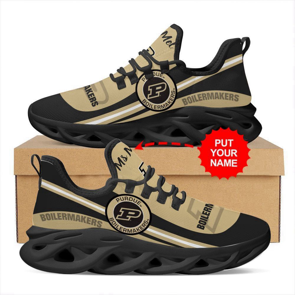 Purdue Boilermakers Custom Personalized Max Soul Sneakers Running Sports Shoes For Men Women