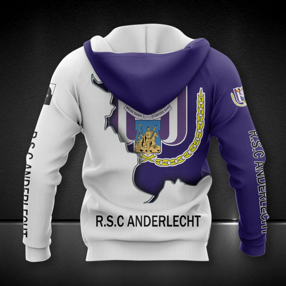 R.S.C. Anderlecht Printing  Hoodie, Gift For Men And Women