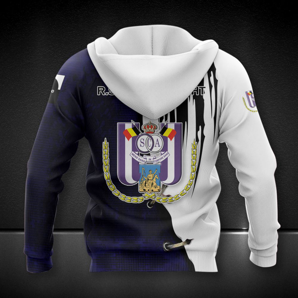 R.S.C. Anderlecht Printing  Hoodie, Gift For Men And Women