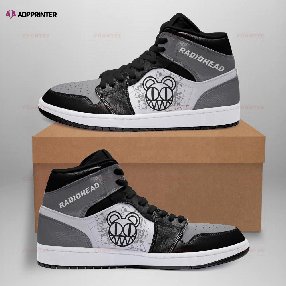 Radiohead Rock Band Air Jordan Sneakers Team Custom Design Shoes Sport Eachstep Gift For Men And Women