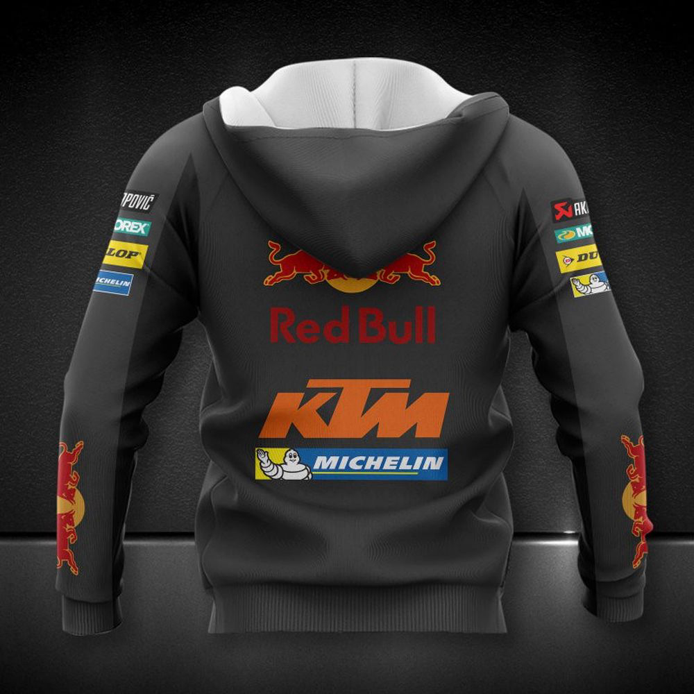 Red Bull KTM Factory Racing Printing  Hoodie, For Men And Women