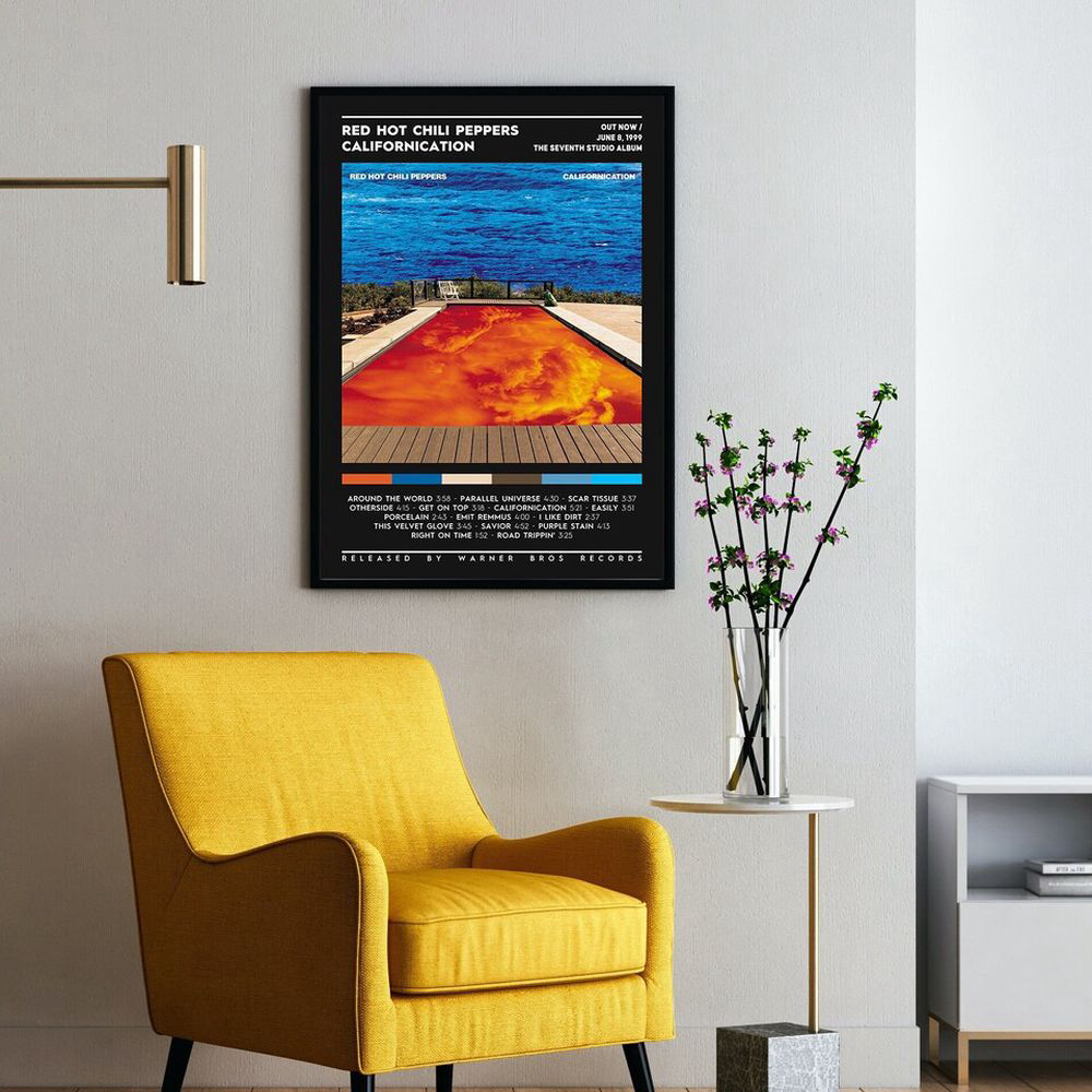 Red Hot Chili Peppers – Californication Album Poster, Best Gift For Home Decoration