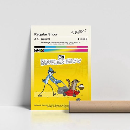 Regular Show By Triposter, Regular Show Poster, Best Gift For Home Decoration