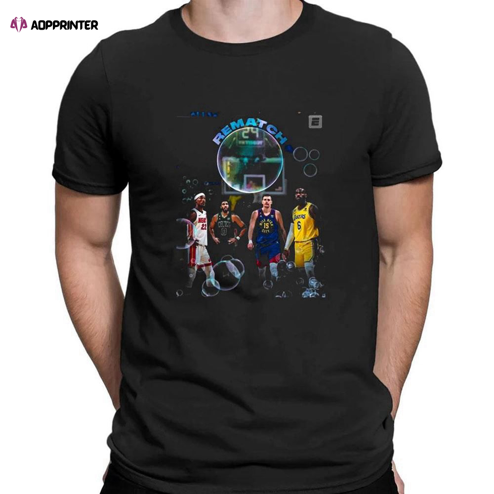 Rematch 2023 Eastern And Western Conference Finals T-shirt For Men Women