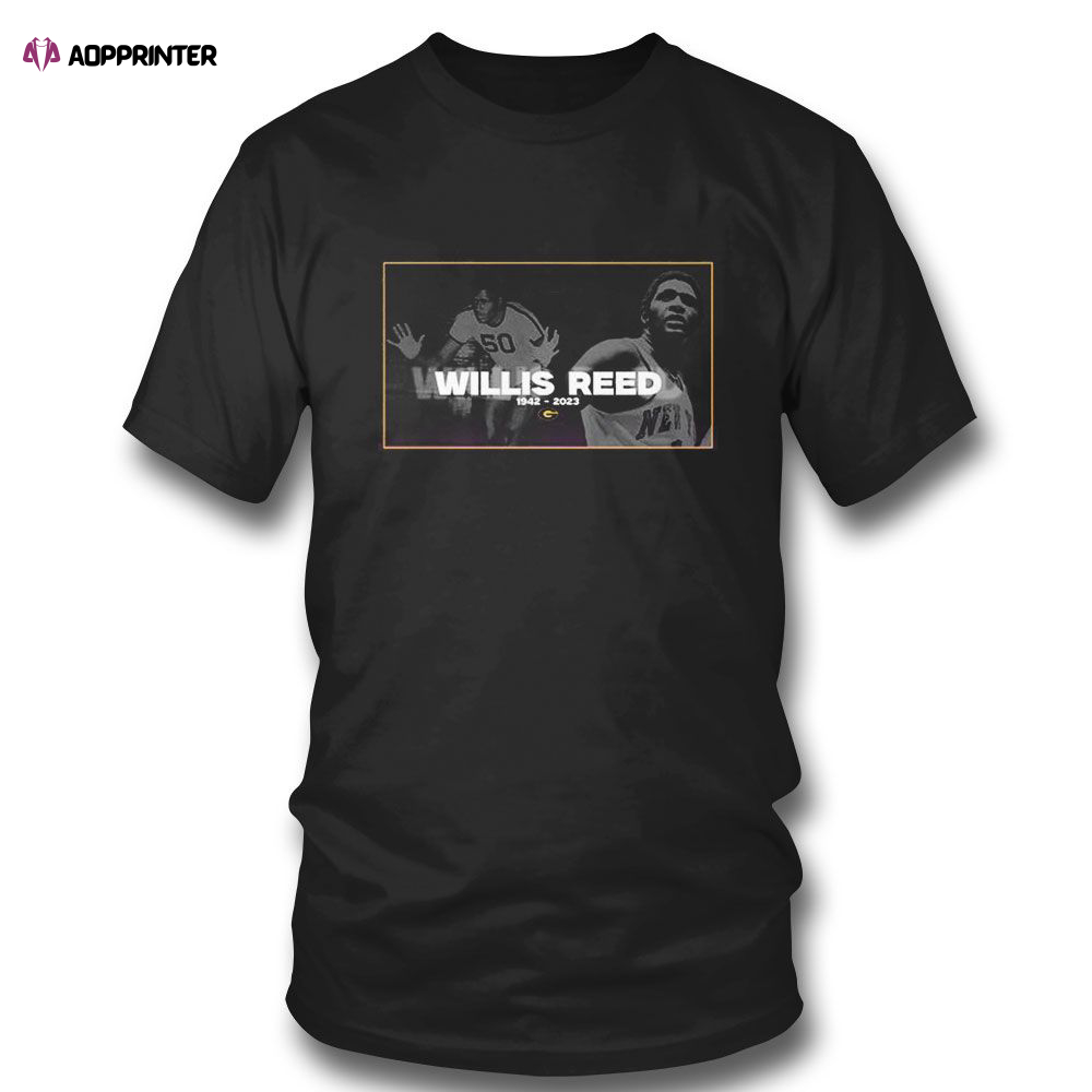 Rest In Peace Willis Reed 1942 2023 T-shirt For Fans