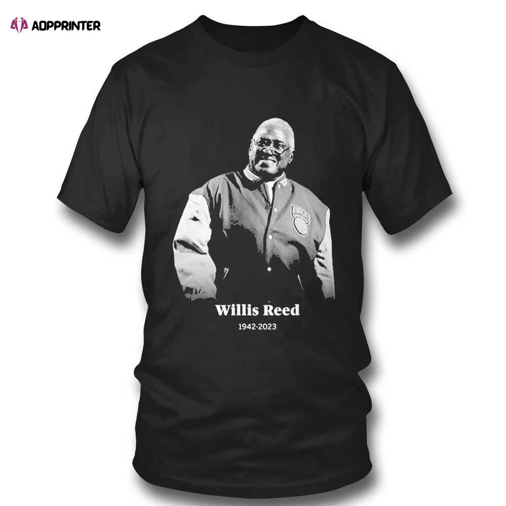 Rest In Peace Willis Reed Thank You For The Memories 1942 2023 T-shirt For Fans