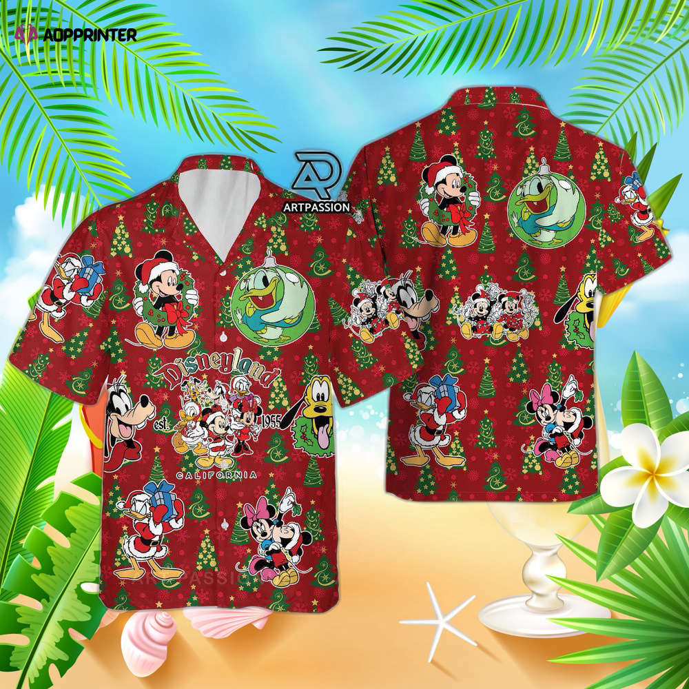 Mickey And Friends Hawaii Shirt, Mickey Aloha Shirt, Disney Hawaiian Shirt, For Men And Women