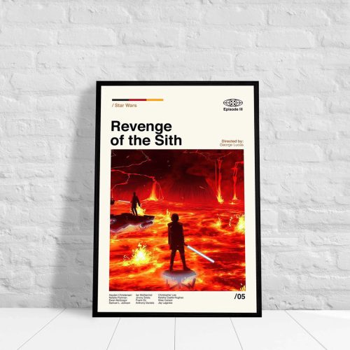 Revenge of the Sith – Star Wars Vintage Poster – Gift For Decor