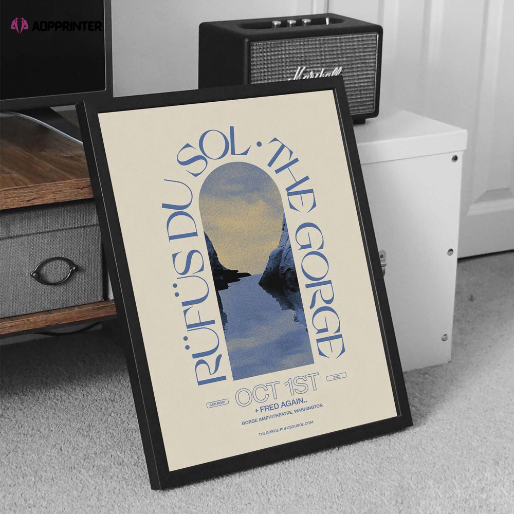 Rfs Du Sol Poster Rfs Du Sol Tour Poster – Gift For Home Decoration