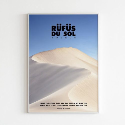 Rufus Du Sol ‘Solace’ Album Poster – Gift For Home Decoration