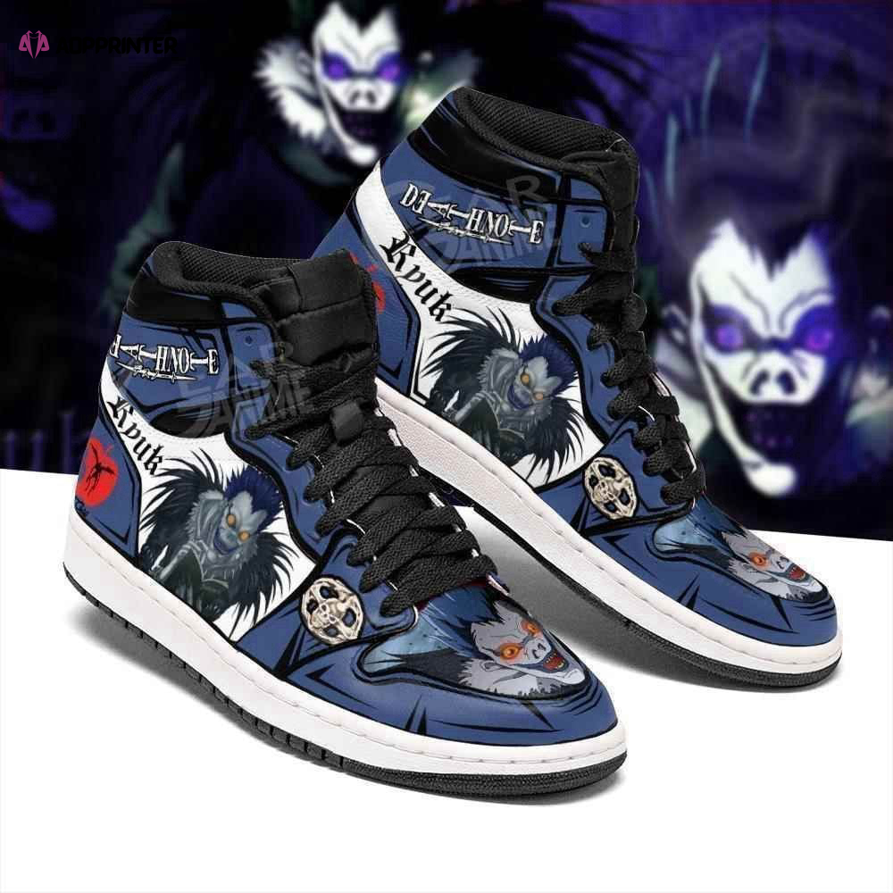 Ryuk Custom Death Note Anime Air Jordan 2023 Shoes Sport Sneakers For Men Women