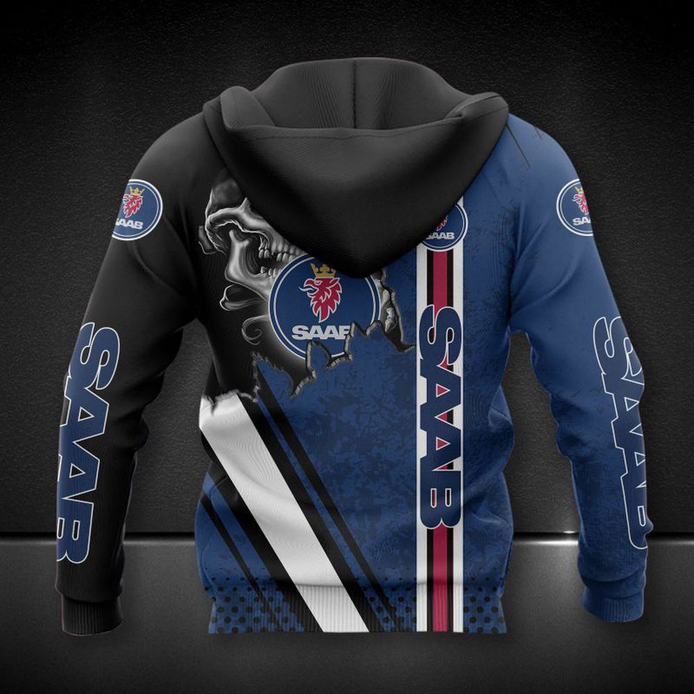 Saab Automobile Printing Hoodie, For Men And Women