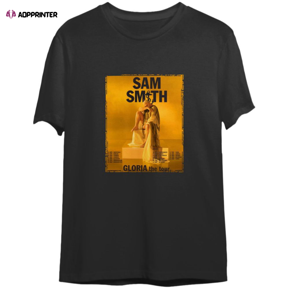 Sam Smith Gloria World Tour 2023 T-Shirt For Men And Women