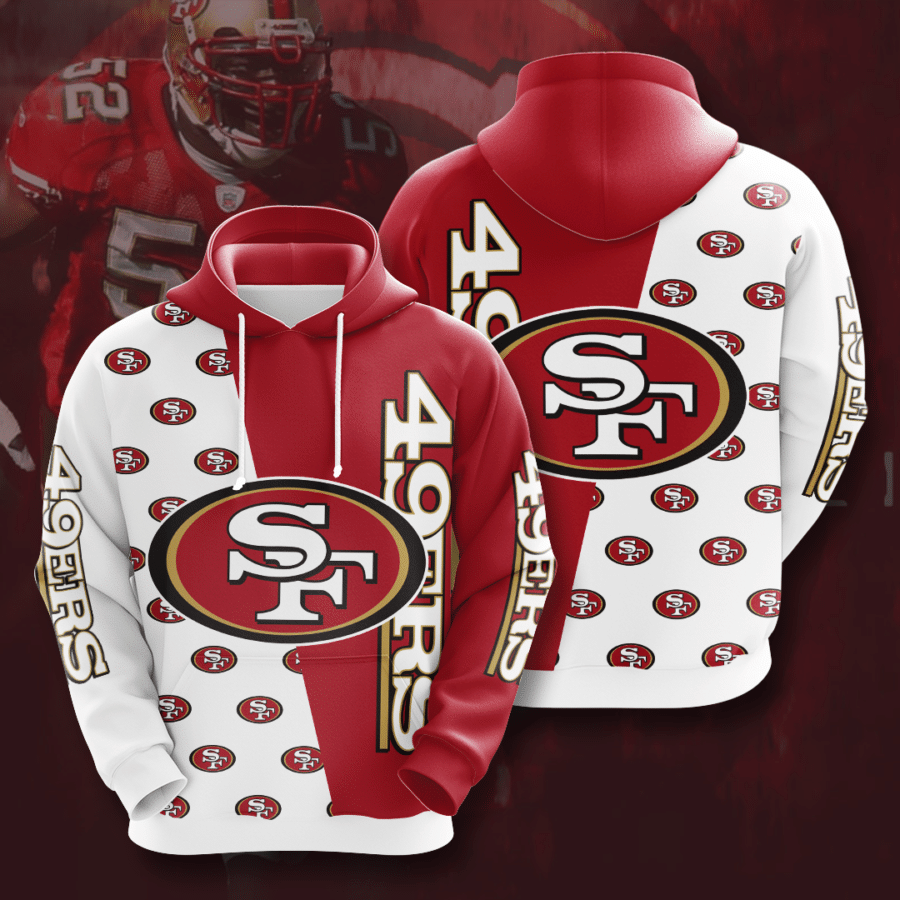San Francisco 49ers 3D Hoodie, Best Gift For Men And Women