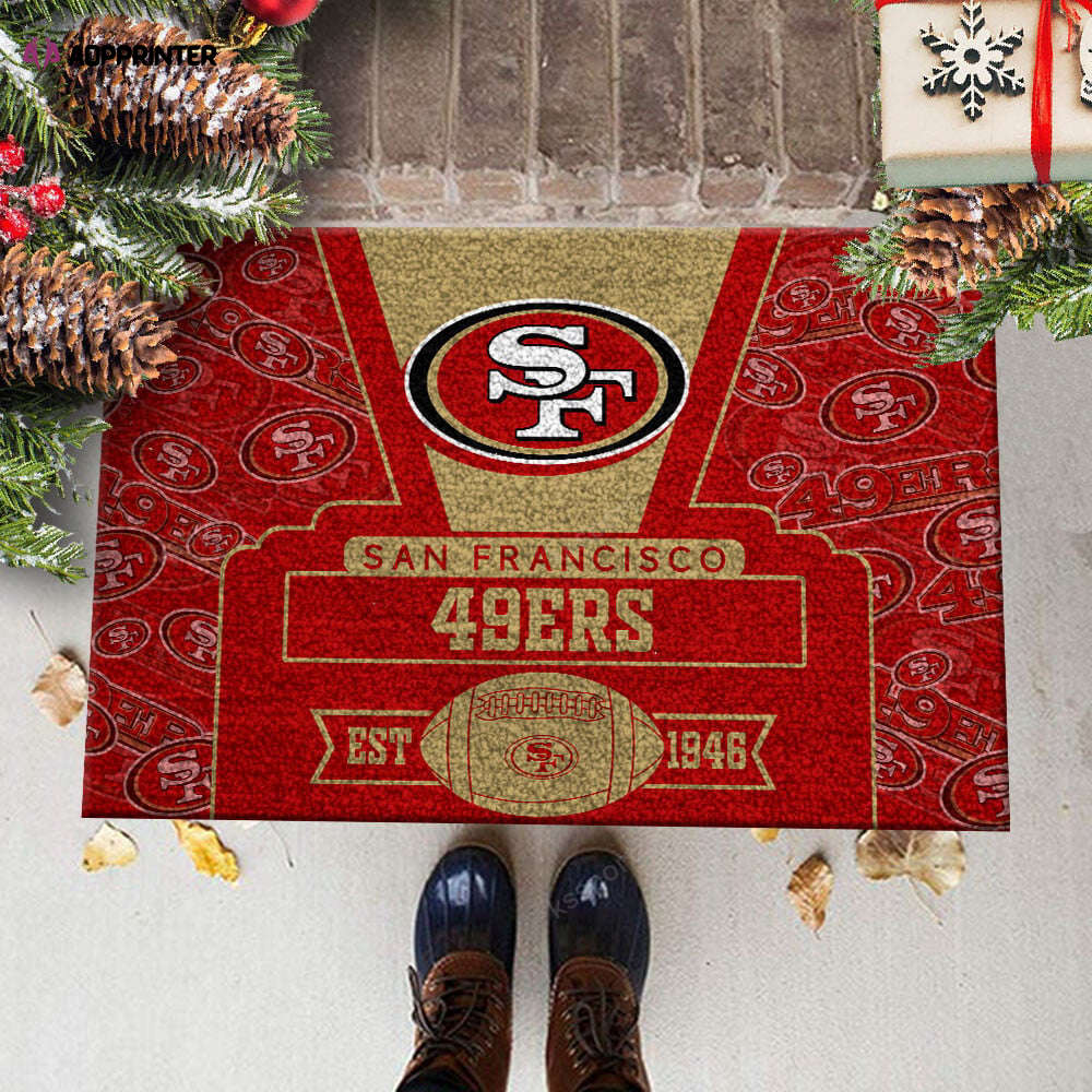 San Francisco 49ers  Doormat, Best Gift For Home Decor