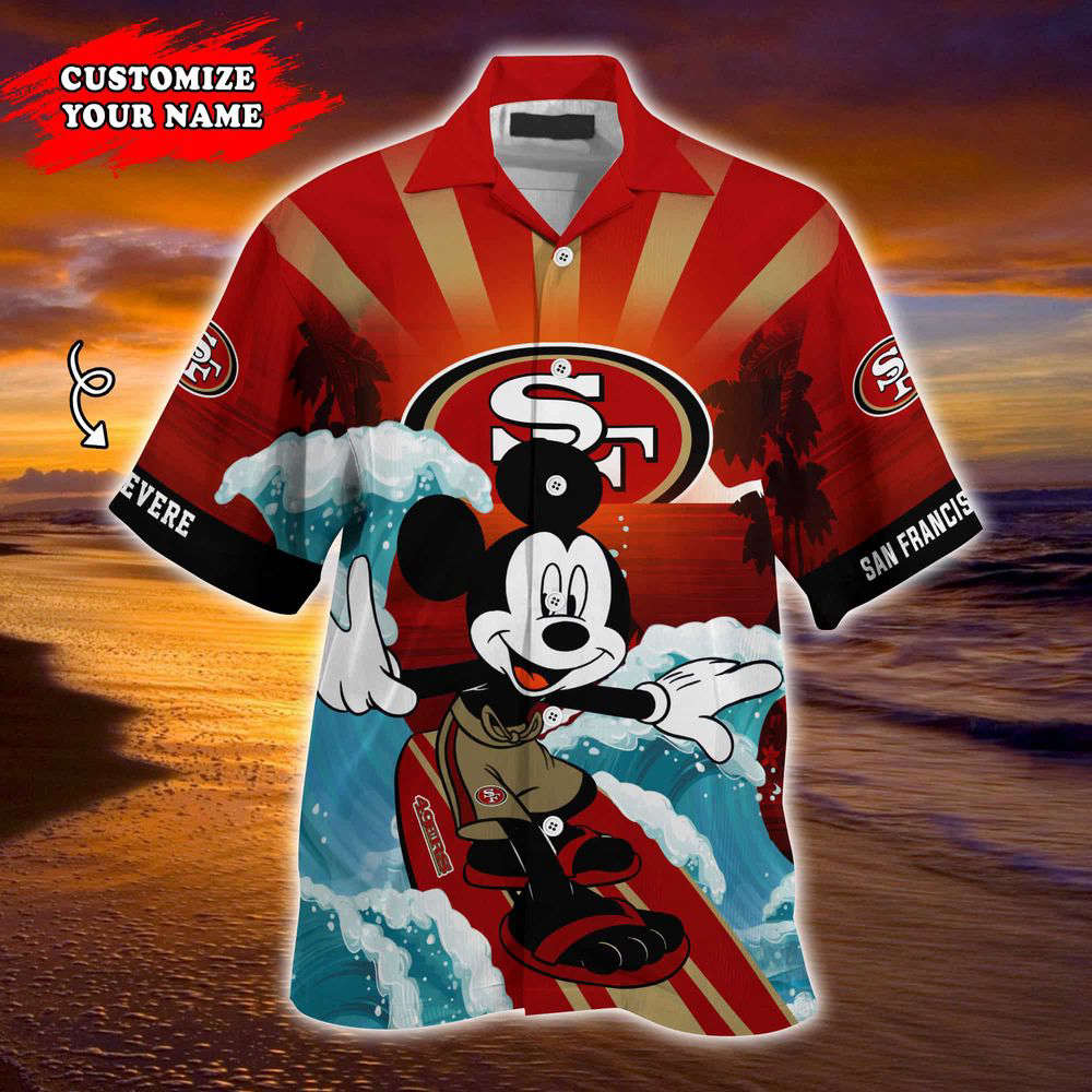 San Francisco 49ers NFL-Summer Customized Hawaii Shirt For Sports Fans