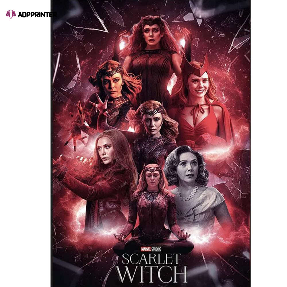 Scarlet Witch 2023 Dr Strange 2 Poster – Gift For Home Decoration