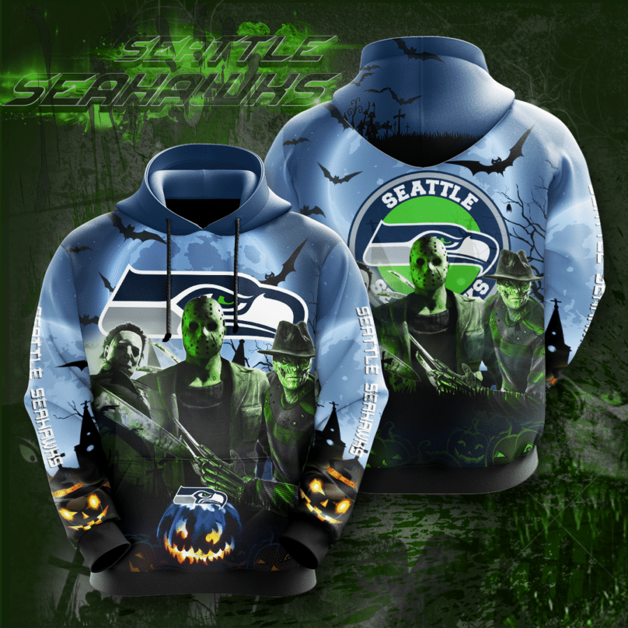 Seattle Seahawks 3D Hoodie, Best Gift For Men And Women