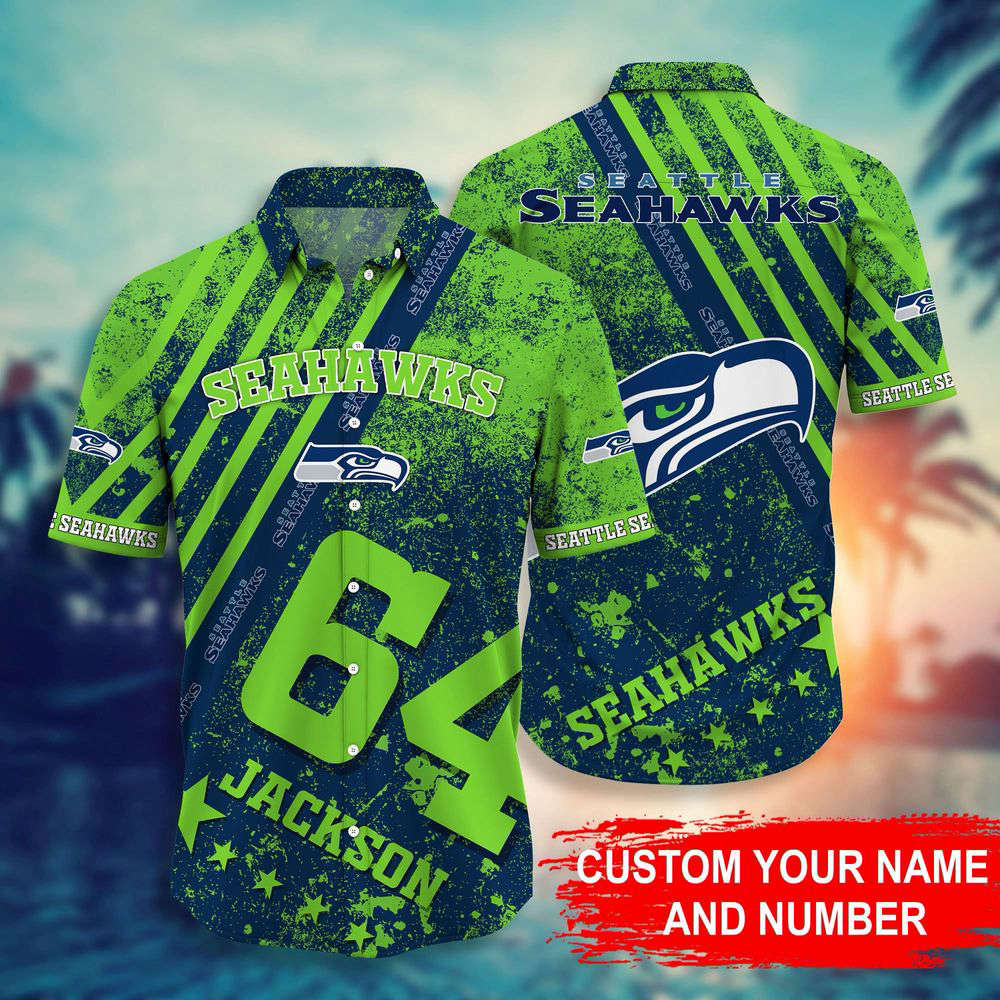 Seattle Seahawks NFL-Personalized Hawaii Shirt Style Hot Trending