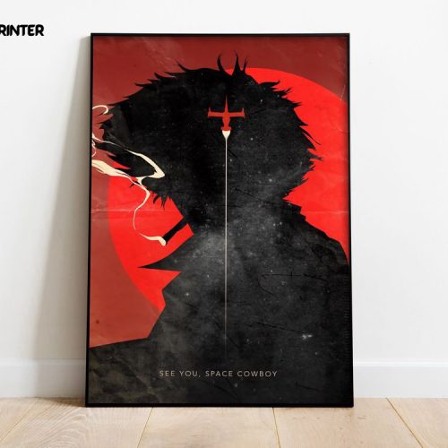 See You Space Cowboy – Anime Series Art Print – Anime Wall Poster – Gift For Home Decoration